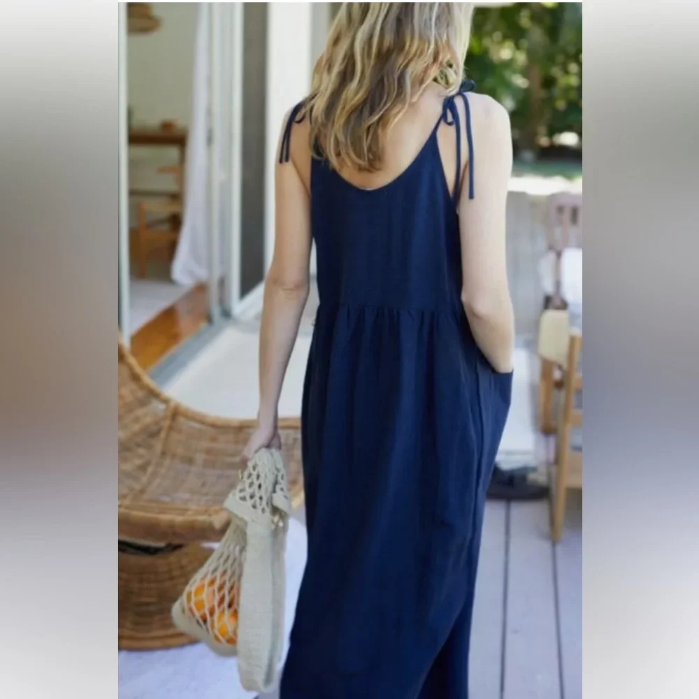 New Emerson Fry Linen Blend Dress Small - Picture 9 of 9